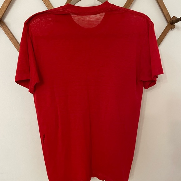 Vintage Authentic 1970s/1980s Harley Tshirt Worn & Threadbare L - Picture 4 of 5